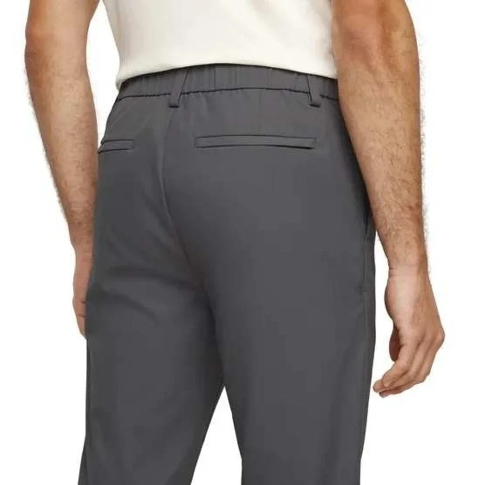 BANANA‎ REPUBLIC Commuter Flex Pants 40x30 Gray Travel Tech Performance Work NWT